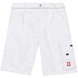 Engelbert Strauss Herren Arbeitsshorts e.s.Image, Farbe:weiß, Größe:52