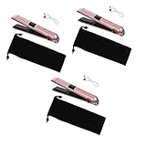 Beaupretty 3Pcs Ein Reise Verstellbares Flaches Werkzeug In Haarkombination Kabelloses Curling Glätten Haushalt Professionelles Mädchen Tragbar Für Glätteisen Lockenstab