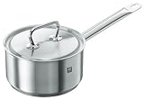 Zwilling 40915-180-0 Twin Classic Stieltopf, 2.2 L, induktionsgeeignet, 18 cm, Edelstahl