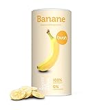 BUAH® Gefriergetrocknete Bio Bananen | Bananen Chips Als Snack Oder Für Smoothies | Gesunder Süßigkeiten Ersatz | Vegan & Zuckerfrei | 200g