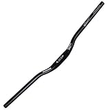 ROADNADO Professioneller MTB Lenker 31,8 mm Aluminiumlegierung Leichter Fahrradlenker 780 mm 720 mm 740 mm 760 mm 620 mm 520 mm Riser Bar für Mountainbike Rennrad, Schwarz