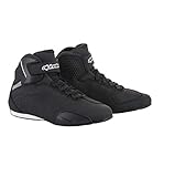 Alpinestars Herren 25155181011 boots, Schwarz Weiß, 44 EU