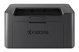 Kyocera Klimaschutz-System PA2001 Monochrome-Laserdrucker. 20 Seiten A4 pro Minute. Schwarz-Weiß Laserdrucker. USB 2.0, 1.200 dpi, 150 Blatt Papierzufuhr