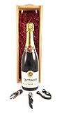 Taittinger Brut Vintage Champagne 1973 in einer Geschenkbox, da zu 3 Weinaccessoires, 1 x 700ml