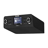 TechniSat DIGITRADIO 21 IR - Unterbaufähiges DAB+/UKW/Internet-Küchenradio (Bluetooth, 2 W Mono-Lautsprecher, 2,8' Farbdisplay, Uhr mit Wecker) schwarz