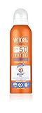 Victoria Beauty - Sonnenspray LSF 50, Sunscreen Face SPF 50, Sonnenschutz Spray für Gesicht und Körper, transparent, Invisible Formula, 150 ml