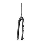 GUDLAK BXT Vollcarbon MTB Gabel Boost 110 * 15mm 29er Mountainbike Gabel 29' Zoll Scheibenbremse Konische 1-1/8 bis 1-1/2 Steckachsgabel (Color : BXT Black Matte)