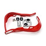 Motorrad Handschalen Für KAWASKI Für Hond&a Für Harley Motorrad 22mm 28MM Fat Bar Pro Handschutz Lenker Handschützer Schutz Schutz (Color : Red)