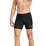 BALEAF Jammer Badehose für Herren, Bademode Wettkampf Schwimmhose Kurz Eng Swim Trunks für Jungen Männer Schwarz XL