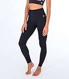 Hurley Damen H2o Dri Seamless Gemusterte Legging Hose, Kaviar, M