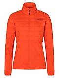 Marmot Damen Wm's Echo Featherless Hybrid, Isolierte Wanderjacke, Wasserabweisende Funktionsjacke, Gefütterte Steppjacke, Winddichte Outdoorjacke, Red Sun, XL