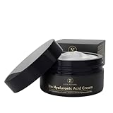 BIO Hyaluronsäure Creme - 100ml - Vegan - Hyaluron Anti Falten Creme Damen mit Aloe Vera - Skincare Anti Aging Creme Frauen - Gesichtscreme Damen - Naturkosmetik - Tagescreme Made in Germany