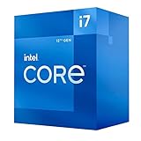 Intel Core i7-12700 12. Generation Desktop Prozessor (Basistakt: 2.1GHz, 12 Kerne, LGA1700, RAM DDR4 und DDR5 bis zu 128GB) BX8071512700 Silber