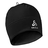 Odlo Unisex Beanie-Mütze Hat Polyknit Warm Eco, Schwarz, Einheitsgröße