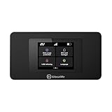 GlocalMe Duoturbo mobiler WLAN Router, 4G LTE Router, Keine SIM-Karte erforderlich, 3500mAh Akku, LCD Display Dual-Modem mobiler Hotspot, Abdeckung von 140+ Ländern und Regionen (Schwarz