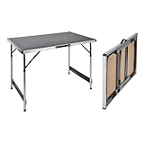 Haushalt International Campingtisch höhenverstellbar Tisch 100x60x73-94 Falttisch