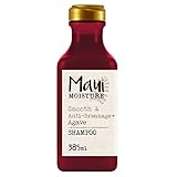 Maui Moisture Strength & Length Agave Shampoo (385 ml), feuchtigkeitsspendendes Anti-Haarbruch & Haarpflege Shampoo, reich an Agave, Hibiskusöl & Ananasextrakt, ohne Silikone, Sulfate & Parabene