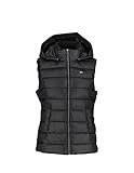 Tommy Jeans Damen Dw0dw13742 Westen, Black, Einheitsgröße