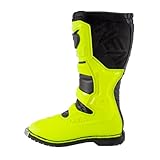 O'NEAL | Motocross-Stiefel | Enduro Motorrad | Komfort Air-Mesh-Innenleben, vier Verschlussschnallen, hochwertiges Synthetik-Matherial | Boots Rider Pro | Erwachsene | Schwarz Neon-Gelb | Größe 47