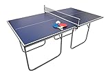 Tischtennisplatte Ping-Pong Tisch Multifunktional Set Faltbarer Tischtennistisch Klappbar Inclusive Schläger / Bälle und Netz