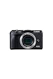 Canon EOS M6 Mark II Systemkamera Gehäuse Body (32,5 Megapixel, APS-C CMOS Sensor, 7,5 cm (3,0 Zoll) Touchscreen LCD, Display , Digic 8, 4K Video, WLAN, Bluetooth), schwarz