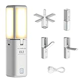 Klarus CL2 Multifunktional Campinglampe, 10400 mAh wiederaufladbare Deform Camping Licht, 750 Lumen Camping Laterne mit 7 Beleuchtungsmodi, IPX5 für Zelte, Angeln, Notwanderung