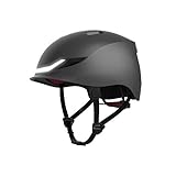 Lumos Matrix Smart-Helm | Urban | Skateboard-, Roller- und Fahrradzubehör | Vorder- und Rücklicht (LED) | Blinker | Bremslichter | Bluetooth-Verbindung | Erwachsene (Charcoal Black, MIPS)