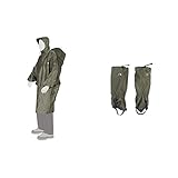 Tatonka Regencape Cape Men 2795 - Grün , L & Unisex beenkappen gaiter 420 hd Gamaschen, Olive, Large EU