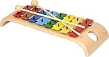 Voggenreiter Glockenspiel-Set für Kinder ab 3 - 6 Jahren inkl. Baby Composer Lernsoftware App für Smartphone, Tablet & Computer