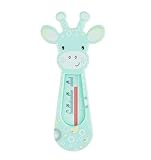 Baby Safe Schwimmendes Badethermometer, Giraffe (Türkis)