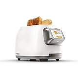 Tineco TOASTY ONE Smart Toaster, Touchscreen, 2-Scheiben-individuell-toasten, automatisches Anheben und Absenken, End-Edelstahl-Design. 4 verschiedene Modi