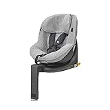 Maxi-Cosi Sommerbezug, passend für Maxi-Cosi Mica & Mica Up Kindersitz, Schonbezug für Autositz, Bezug für die warmen Sommertage, Fresh grey, Grau