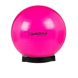 Original Pezzi® Gymnastikball Standard Fluo Fuchsia 65 cm mit Ballschale