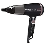 Rowenta CV7465F0 Noir und Canela Haartrockner 2400 W mit Massagegerät für Herren, 6 Geschwindigkeits-/Temperaturstufen, Ionen-Generator, 1,8 m Kabel