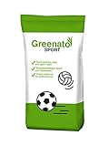 10kg Rasensamen Greenato Sport Sportrasen Sport- und Spielrasen Spiel Rasen Grassamen Rasensaat Gras