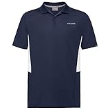 HEAD Herren Club Tech Shirt M Polos, Darkblue, S EU