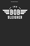 Rennschlitten Notizbuch: 100 Seiten | Punkteraster | Viererbob Team Rennrodel Bobsportler Hobby Rennrodler Wintersport Sport Rennen Sportler Schlitten Bobs Geschenk Athlet Bob