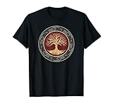 Baum des Lebens Wikinger keltischer Lebensbaum nordisch T-Shirt