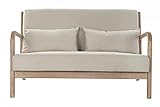 DT MB-175507 Sofa, Leinen, beige, Estándar