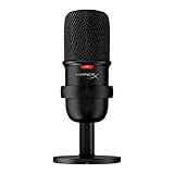 HyperX SoloCast – USB-Kondensator-Gaming-Mikrofon, für PC, PS4 und Mac, Tap-to-Mute Sensor, Kardioid Richtcharakteristik, Gaming, Streaming, Podcasts, Twitch, YouTube, Discord