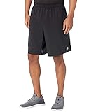 Wilson Herren Shorts, RUSH 9 WOVEN SHORT, Polyester, Schwarz, Größe S, WRA746603SM