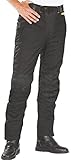 Roleff Damen 451xl Schwarze Motorradhose mit herausnehmbarem Thermofutter Protektoren und Weitenverstellung für Somme, Schwarz, 3XL EU