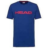 HEAD Herren Club Ivan T-Shirt M Royal Blau/Rot