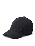 Calvin Klein Damen CK Baseball Cap mit Logo, Schwarz, Onesize