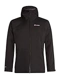 berghaus Herren Deluge Pro Hardshell-Jacke , Black/Black, XL