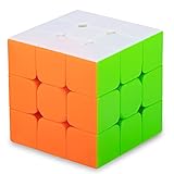 SISYS Zauberwürfel 3x3x3 Speed Cube, 3x3 Magic Puzzle Cube Würfel Aufkleberlos Speedcube 3D Puzzle Spiele für Kinder Erwachsene