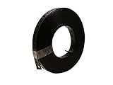 kör4u Montagelochband, Lochband 19mm x 10m, kunststoffummantelt, schwarz