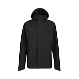 Mammut Herren Hardshell-Jacke mit Kapuze Trovat Hooded, Schwarz (black), L