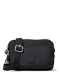 Kipling Damen Abanu M Umhängetasche Schwarz (Black Noir)