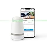 Bosch spexor Mobile Alarmanlage, Einbruchserkennung, Messung Luftqualität, Temperaturüberwachung, Smartphone-Benachrichtigung, Smart Home, kabellos, WLAN und Mobilfunk, weiß